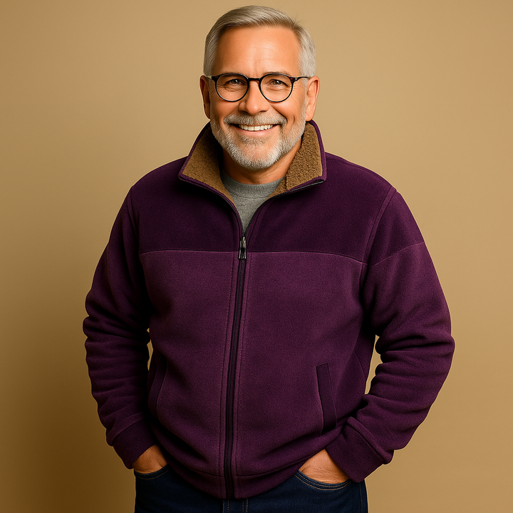 Giacca Casual in Fleece