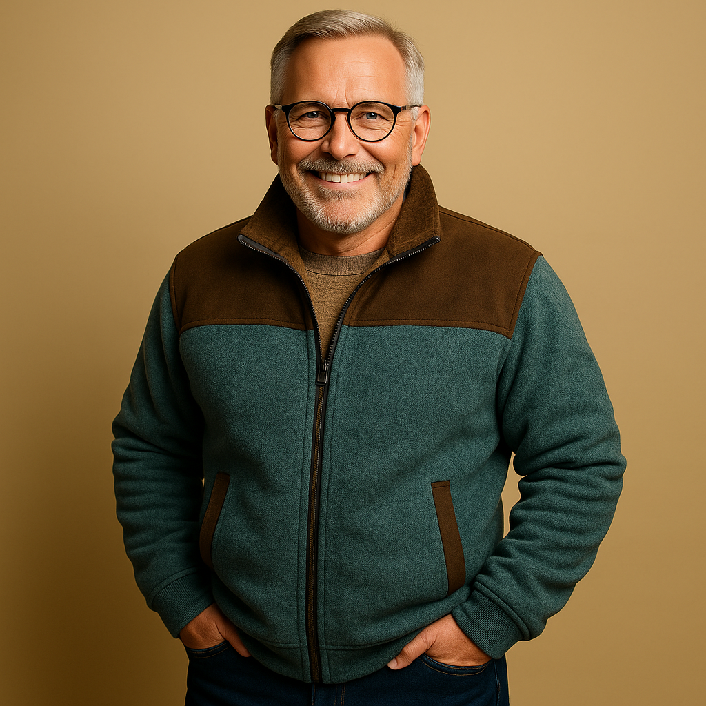 Giacca Casual in Fleece