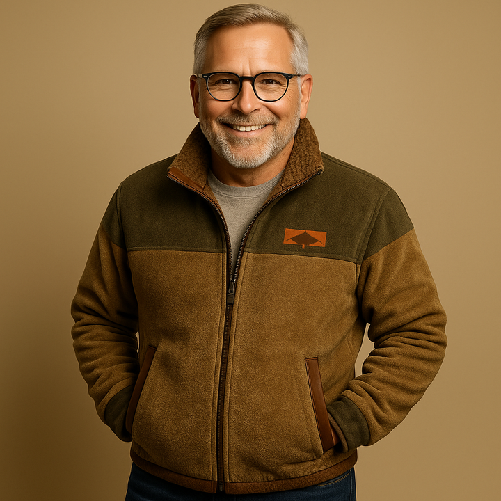 Giacca Casual in Fleece