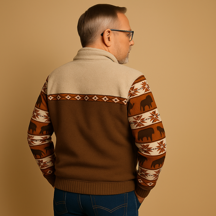 Giacca Autunnale con Mezza Zip