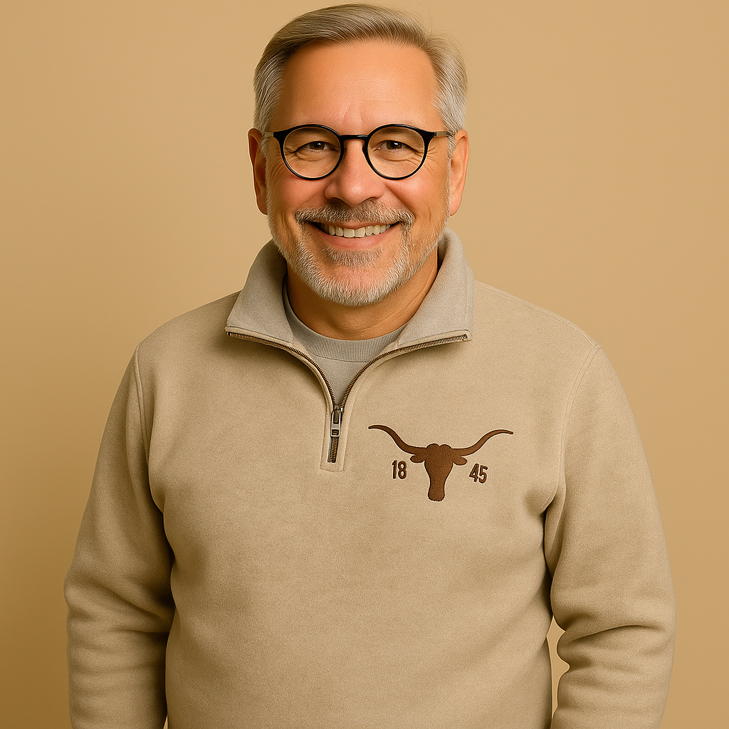 Pullover a Mezzo Zip