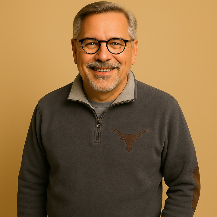 Pullover a Mezzo Zip