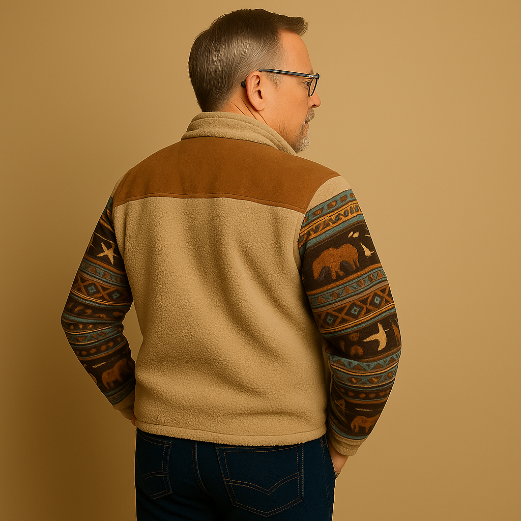 Giacca Casual in Fleece