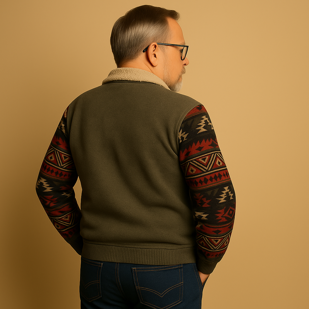 Giacca Autunnale con Mezza Zip