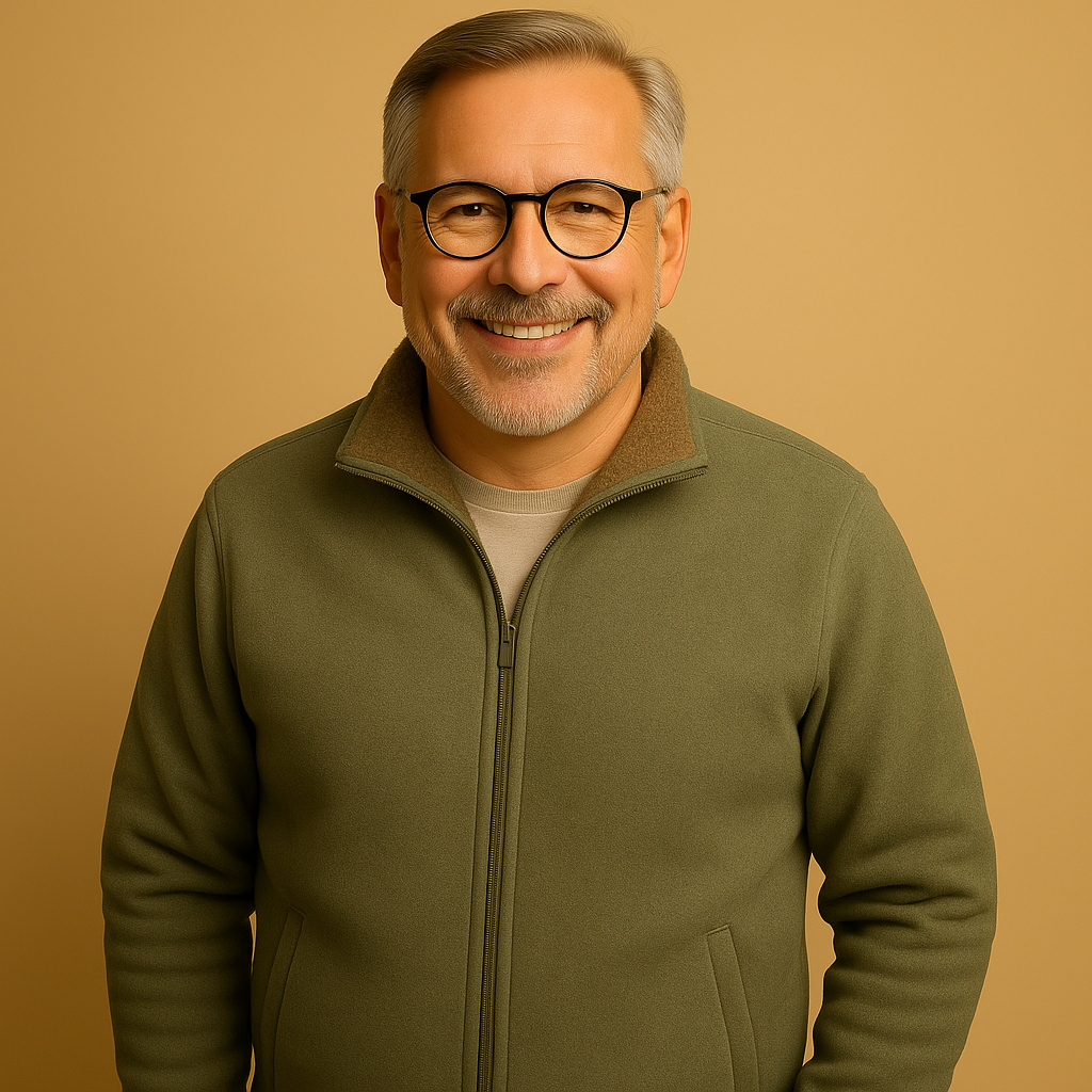 Giacca Casual in Fleece