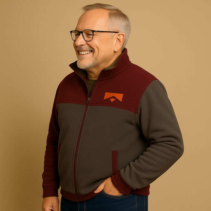 Giacca Casual in Fleece