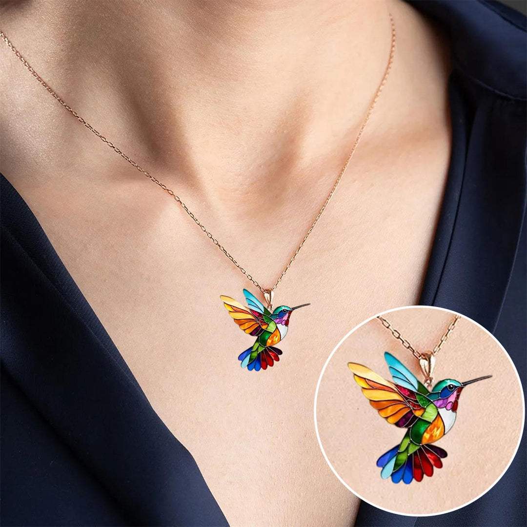 Lola | Bellissima Collana con Colibrì