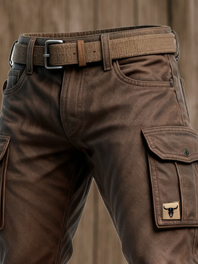 LEONARD | PANTALONI CARGO IMBOTTITI