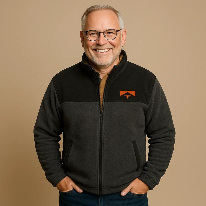 Giacca Casual in Fleece