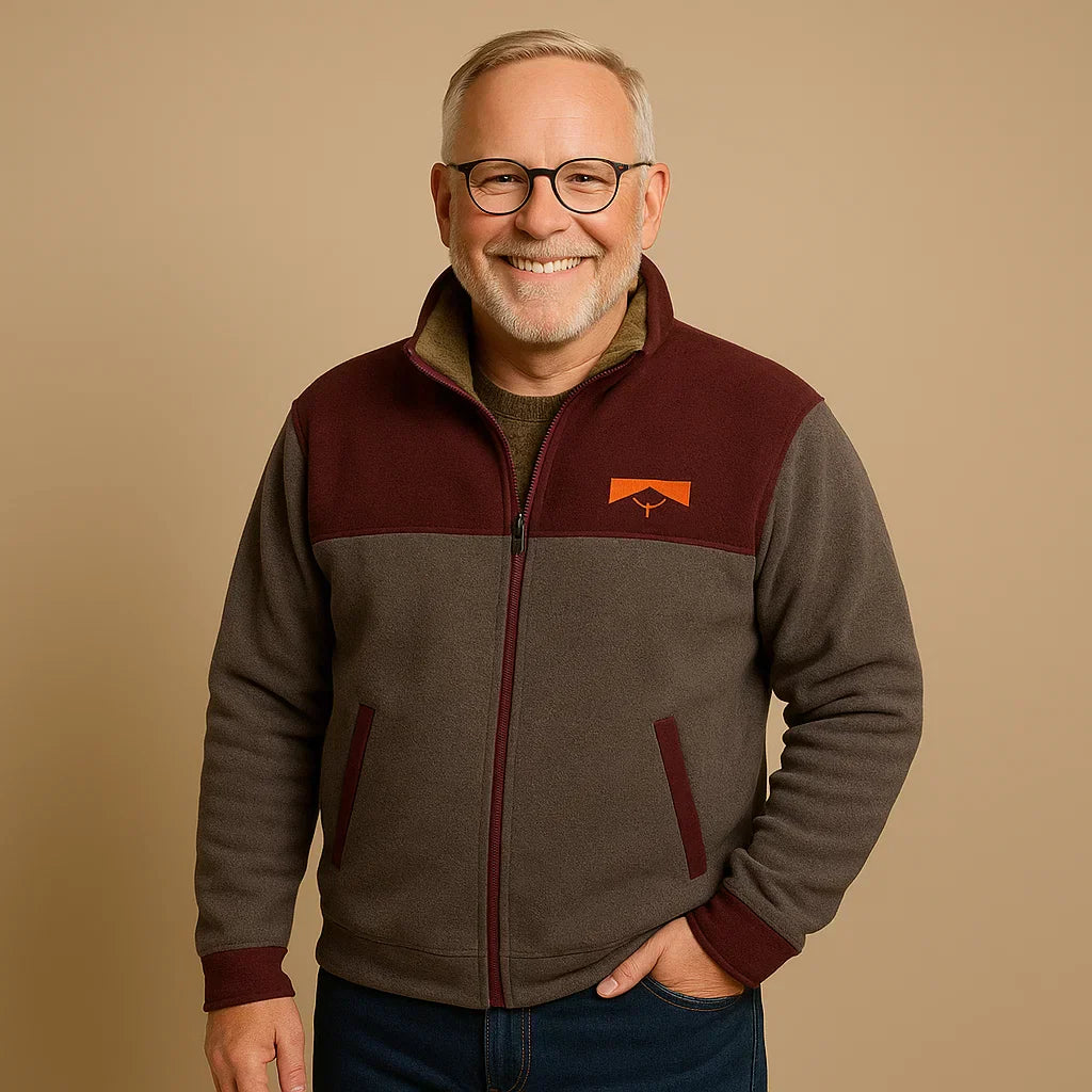 Giacca Casual in Fleece